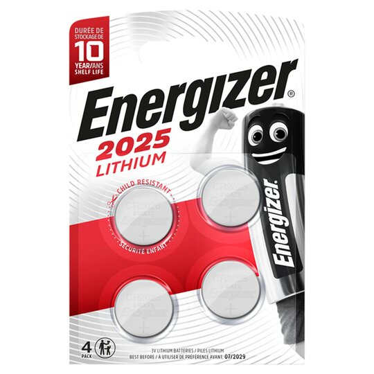 4xEnergizerCR2025-3V