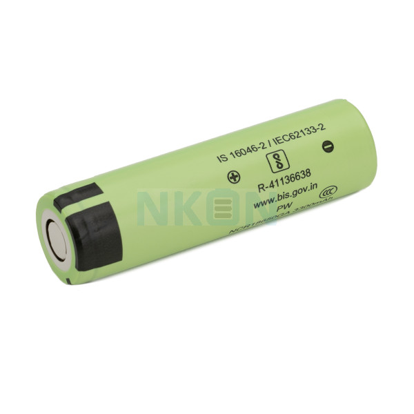 Sanyo NCR18650GA 3450mAh - 10A - Groen