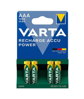 Piles AAA rechargeables de qualité supérieure, piles AAA 1000 mAh NiMH  haute capacité, piles AAA, paq./12