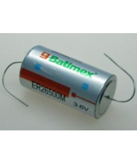 EVE ER34615 / D - 3.6V - C, D & 9V - Lithium - Piles jetables