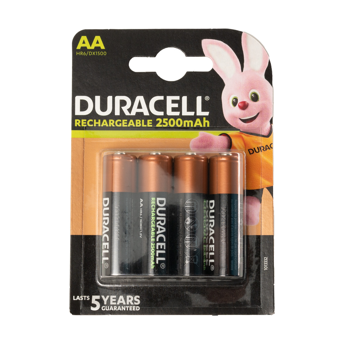 doos Zeldzaamheid Turbulentie 4 AA Duracell Rechargeable - 2500mAh - AA - NiMH - Oplaadbare batterijen |  NKON