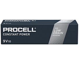 10x 9V Duracell Procell Constant Power